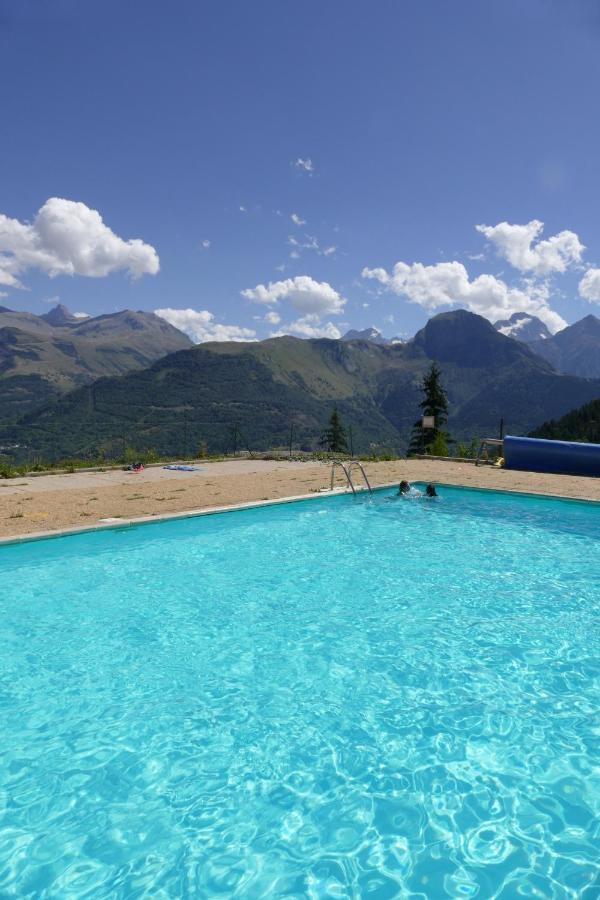 Studio Coin Montagne A Auris En Oisans Avec Vue Magnifique Kültér fotó