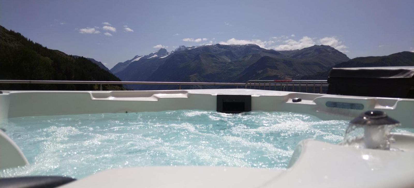 Studio Coin Montagne A Auris En Oisans Avec Vue Magnifique Kültér fotó