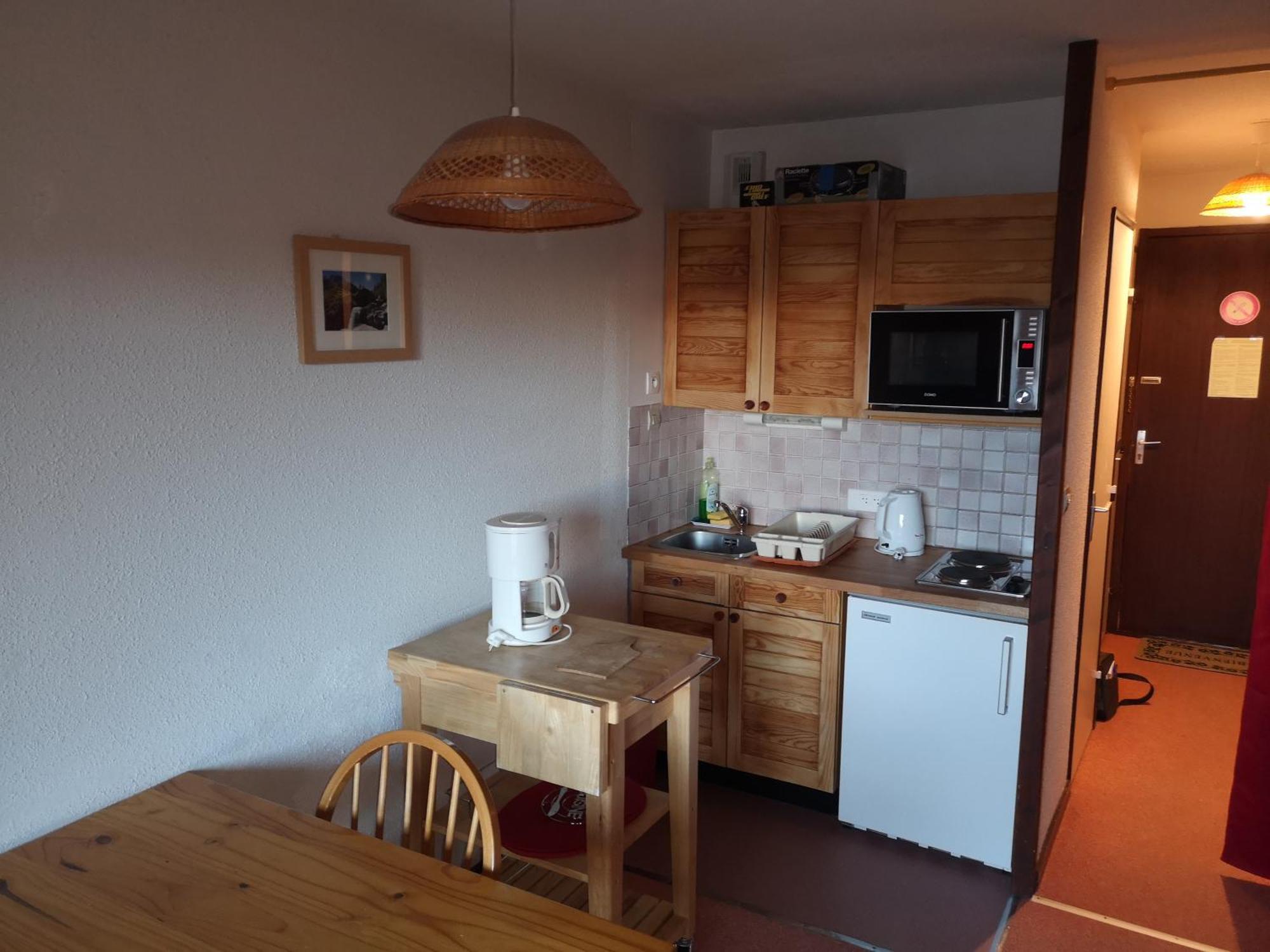 Studio Coin Montagne A Auris En Oisans Avec Vue Magnifique Kültér fotó